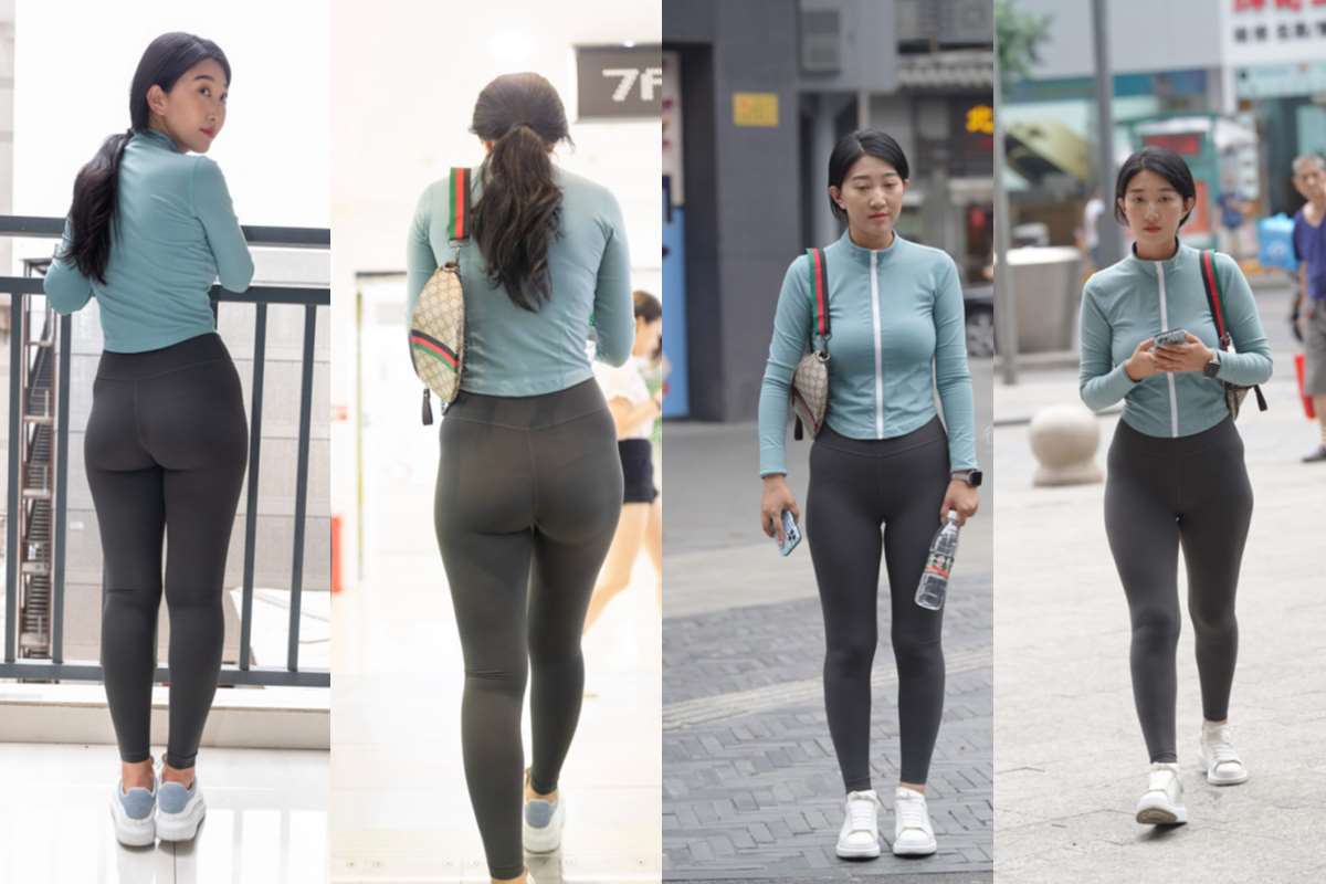 紧身瑜伽裤女孩 ~ 图片+V