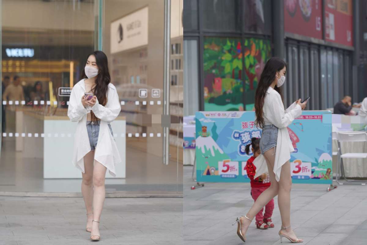 大长腿美女 ~ 图+视频