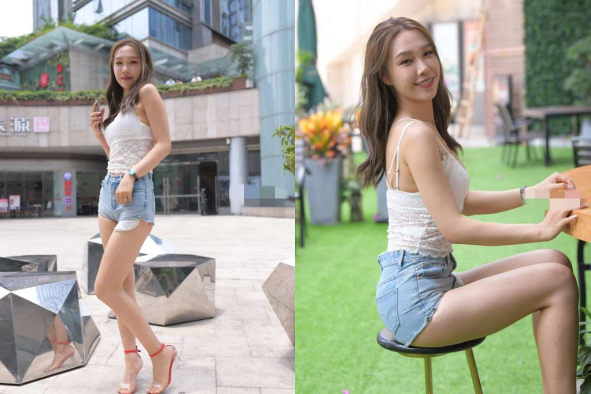 青春靓丽热裤女孩~图+视频