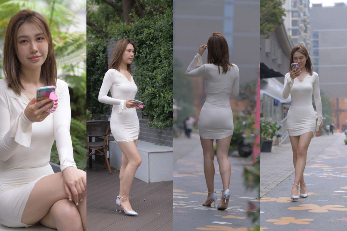 【7月摄影作品】白裙美女