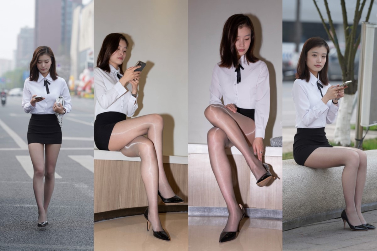 白衬衫制服小姐姐