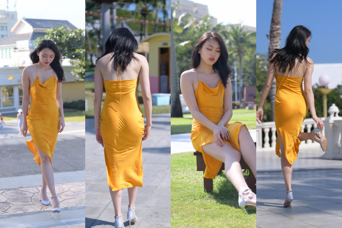 【1月摄影作品】黄裙女子