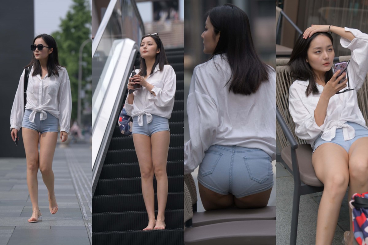 【5月摄影作品】热裤美女