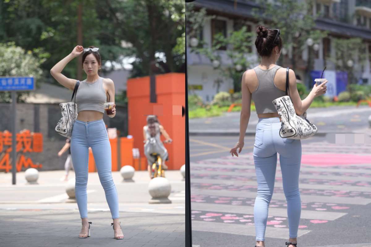 习惯独行 ~ 紧牛美女 【图+视频】