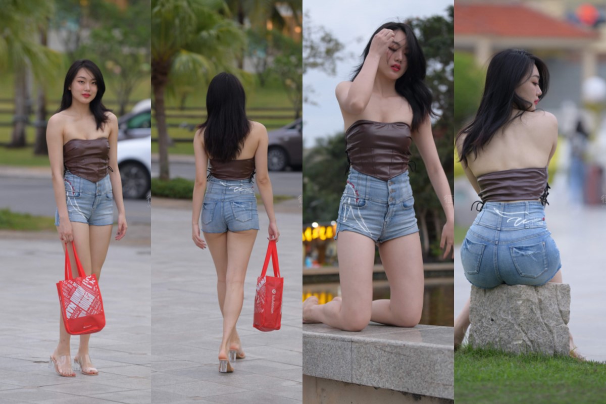 【1月摄影作品】牛仔热裤美女