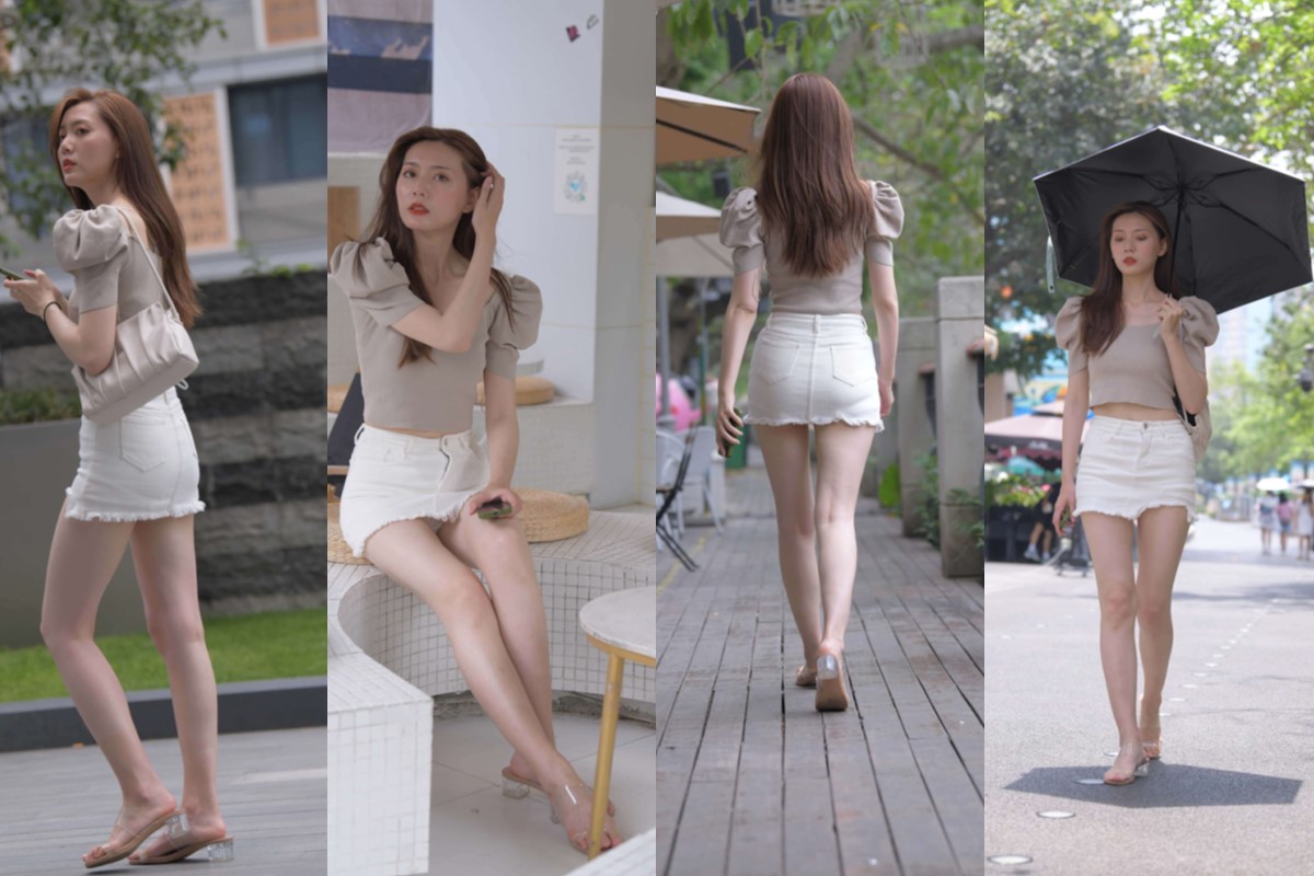 【6月摄影作品】白裙美女