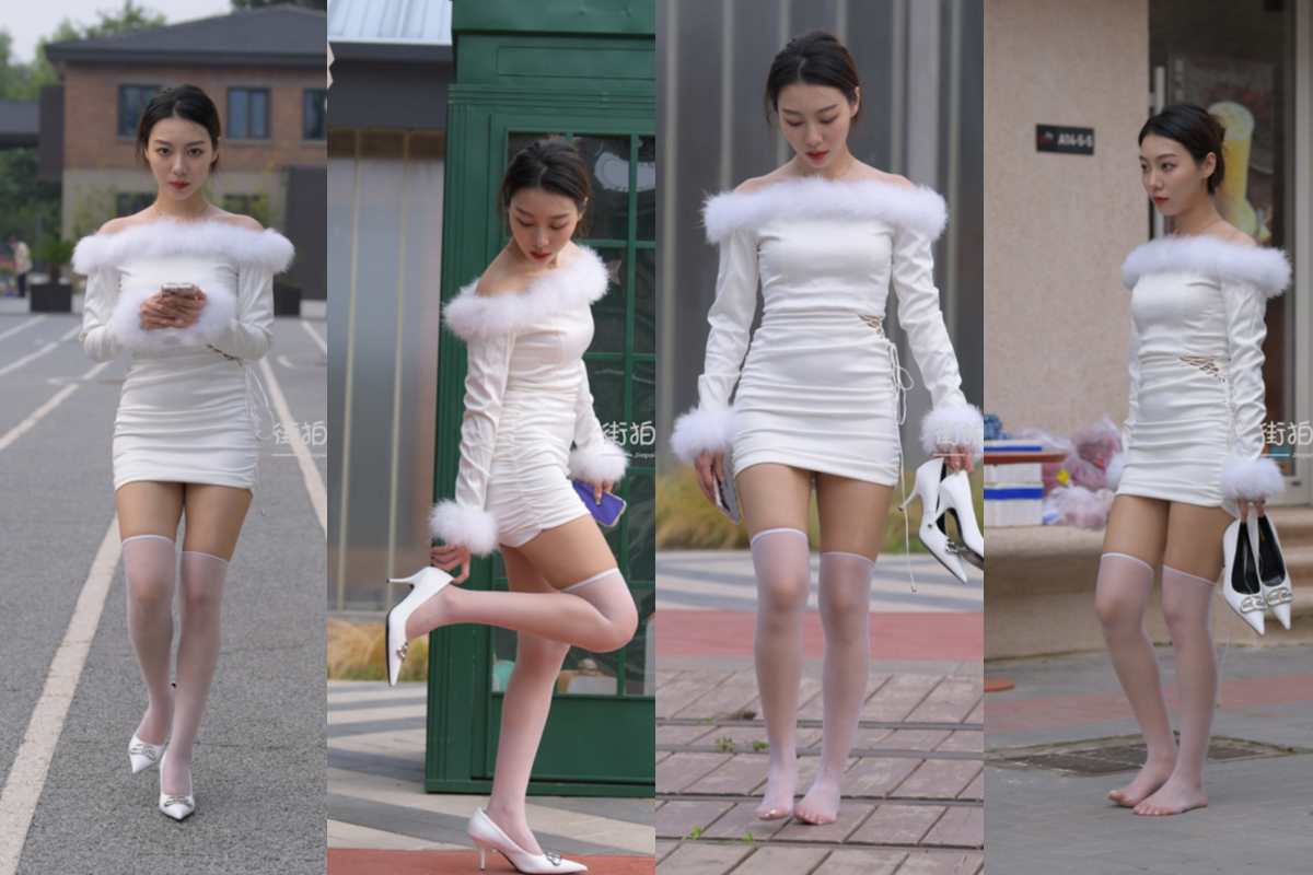 [一只麋鹿专区] 白裙美女 【已补视频】