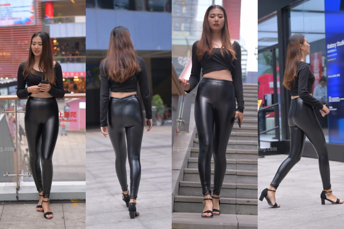 皮裤美女 【套图+视频】