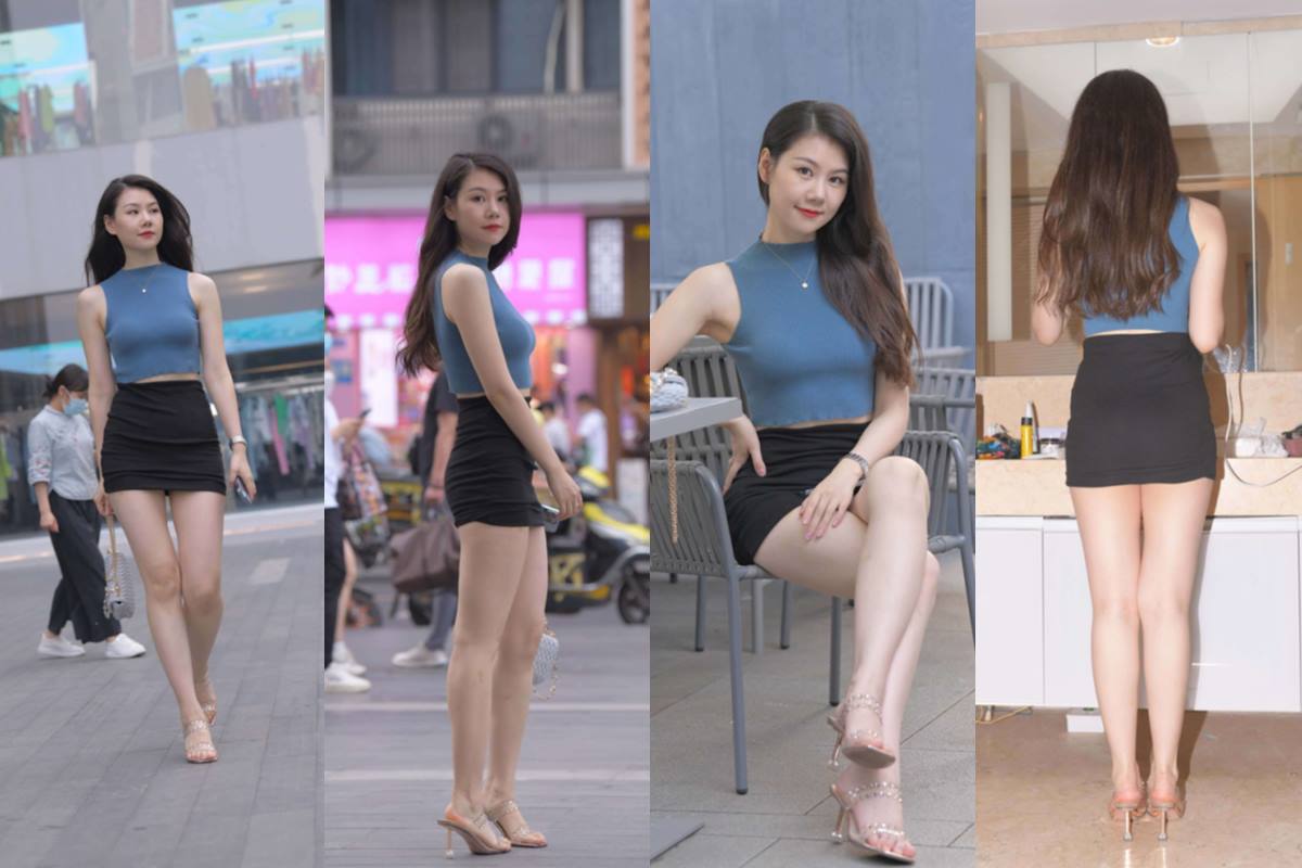 【6月摄影作品】包臀裙美女