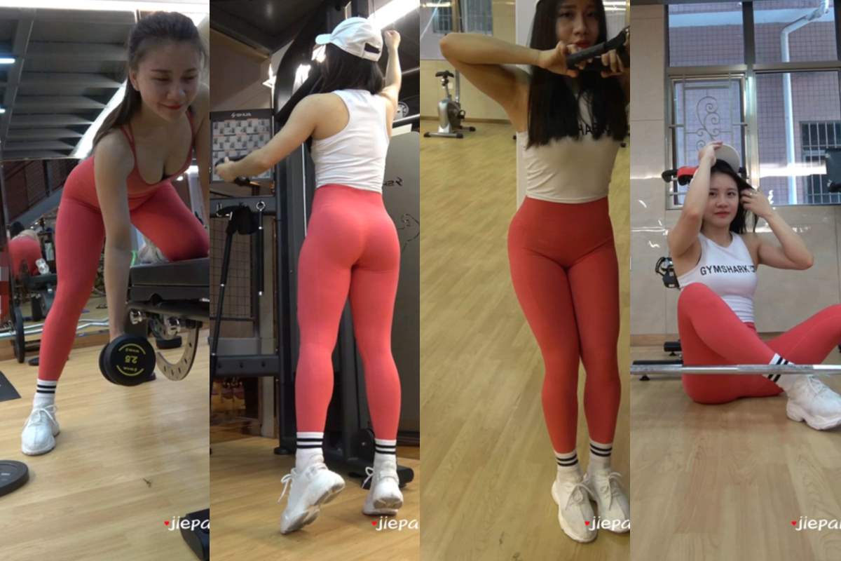 4K超清！极品红色美臀美女训练 【视频】