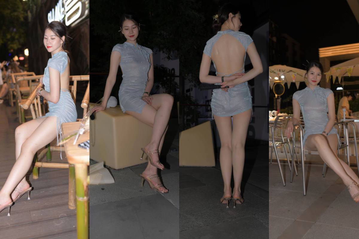 【6月摄影作品】性感短裙美女