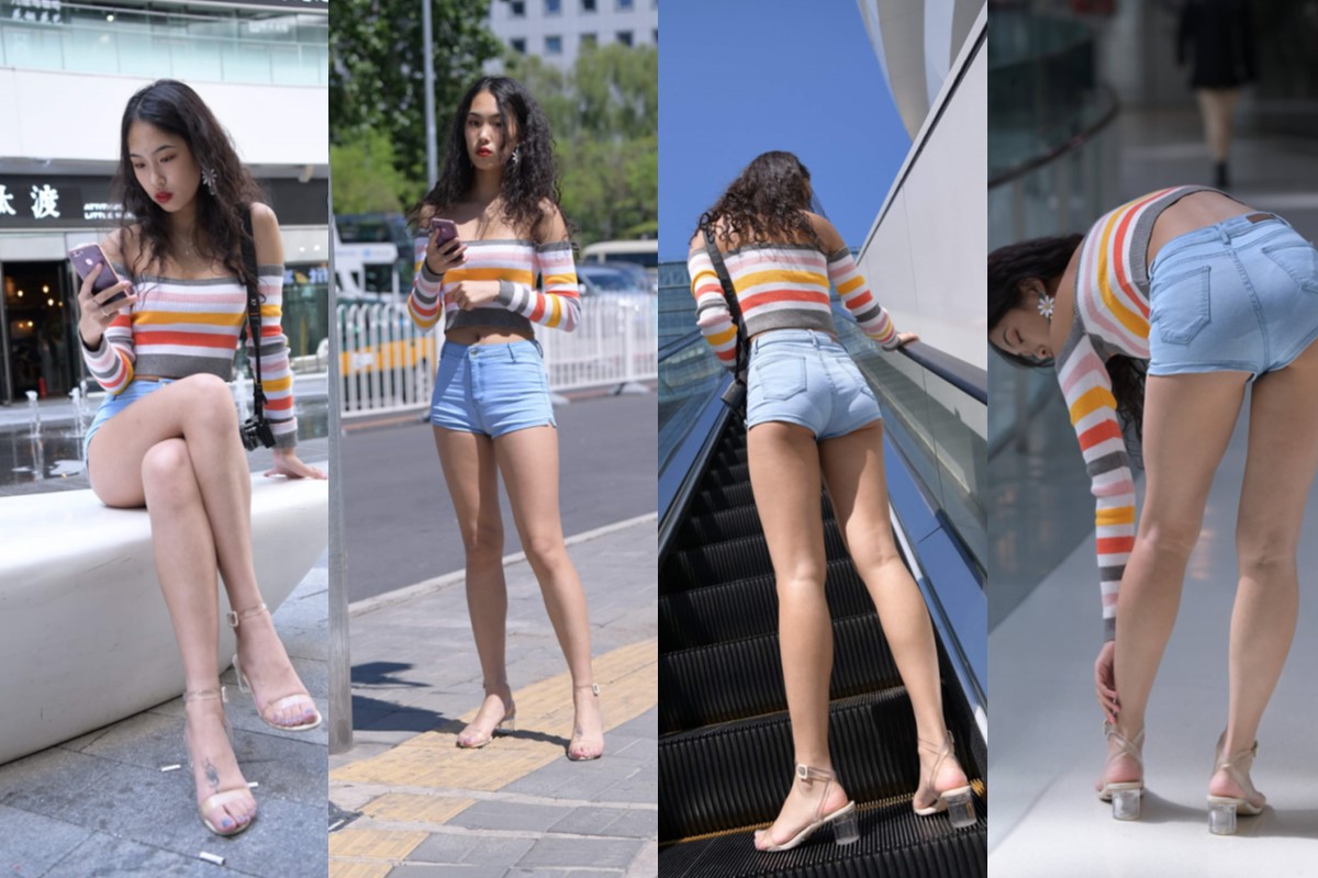 紧身热裤【套图+视频】