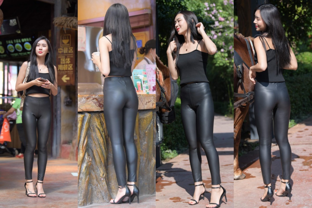 喝奶茶的美眉【套图+视频】