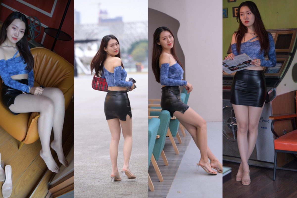 魂魂摄影作品●熹光~皮裤性感美女 【套图+视频】