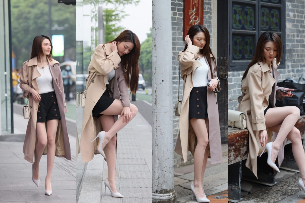 momo街拍作品●搁浅~性感美腿高跟 【套图+视频】