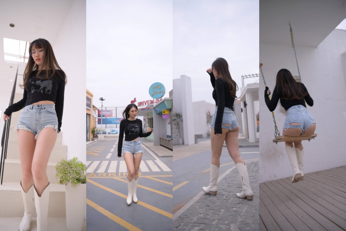 一只麋鹿摄影作品●Love Again~热裤美女 【套图+视频】