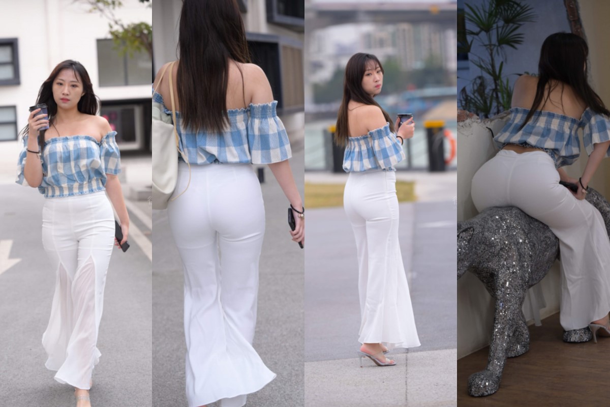 魂魂摄影作品●白裤性感美女 【套图+视频】