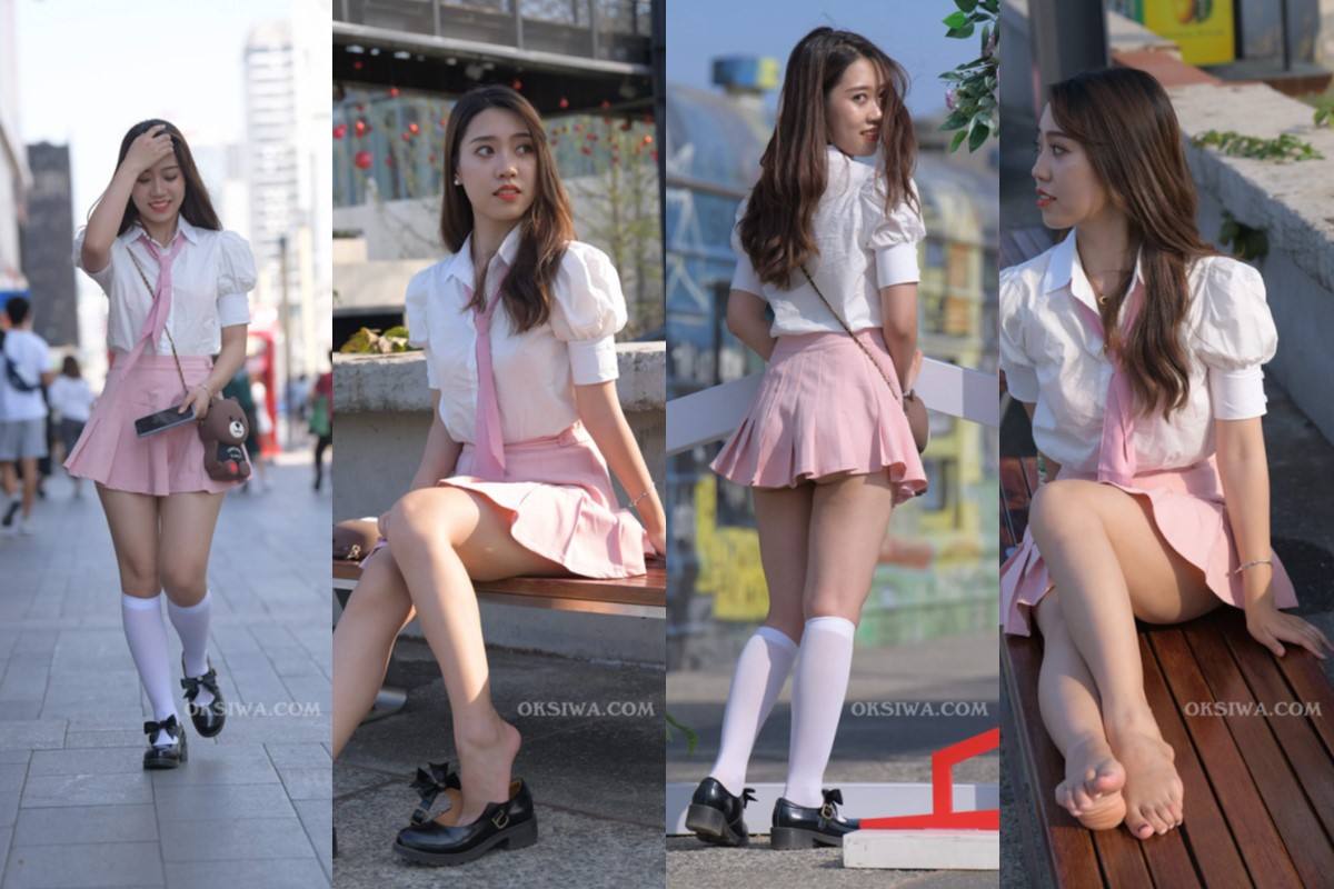 一筒街拍作品★粉红色的叮咛 【套图+视频】