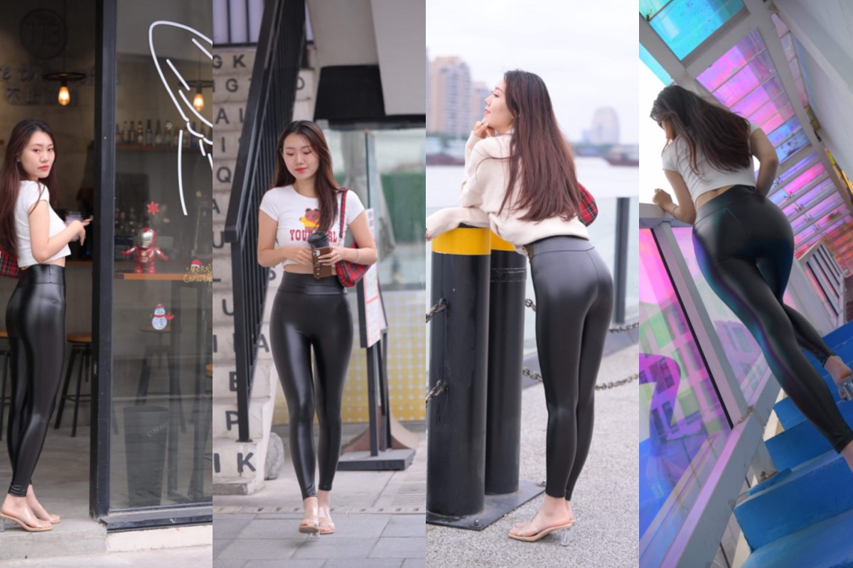 魂魂街拍作品●皮裤：手心的蔷薇 【套图+视频】