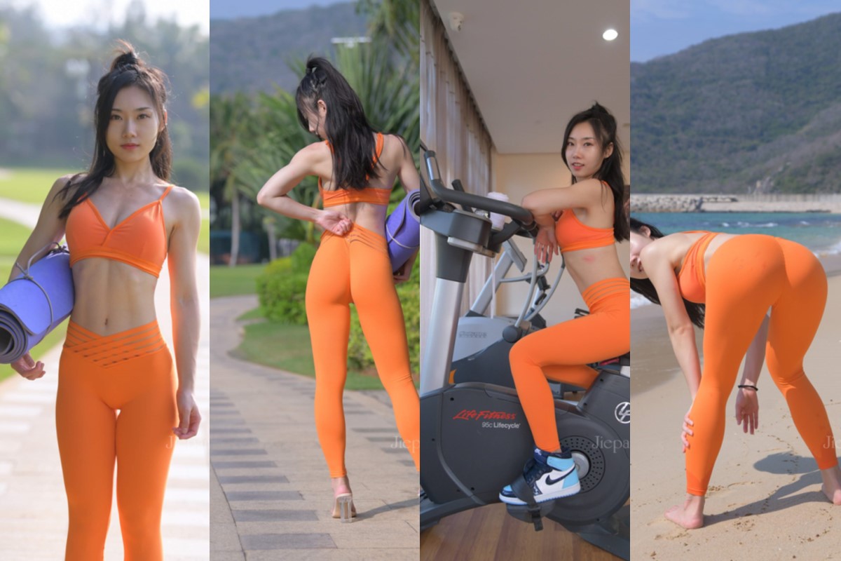 [第3季•醉美亚龙湾] 【红石第三季旅拍摄影】第二篇：盛夏橙色瑜伽裤