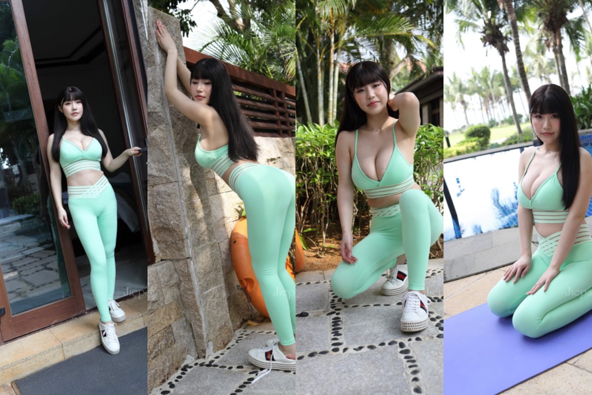 [第3季•醉美亚龙湾] 【范家辉第三季旅拍摄影】第六篇：朱可儿 绿色瑜伽裤
