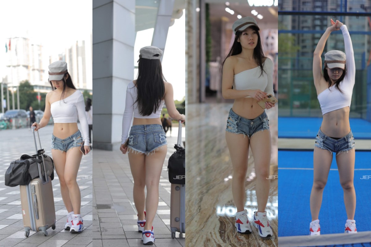 热裤美臀女孩 【套图+视频】