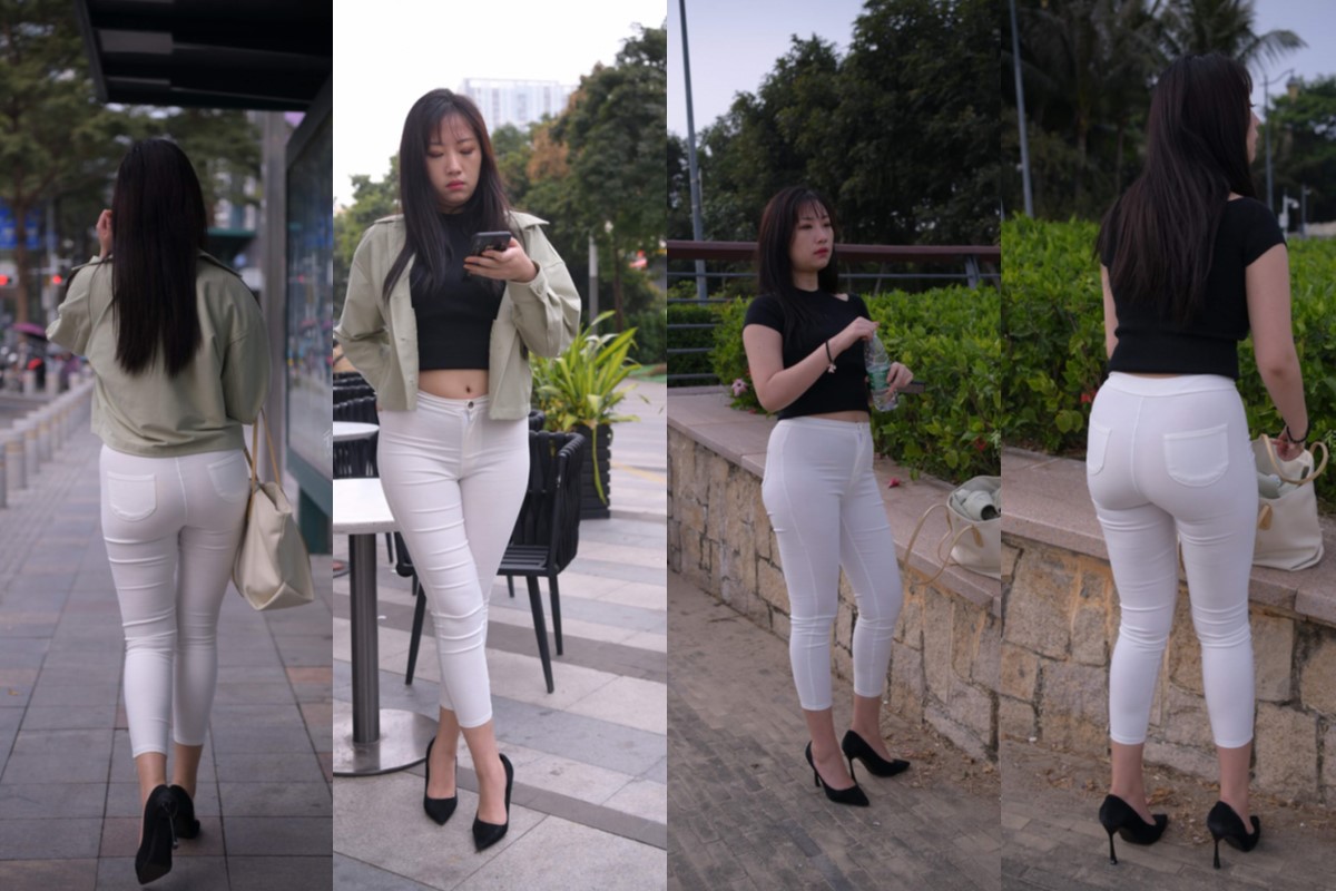 魂魂街拍作品★白裤~往事清零 【套图+视频】