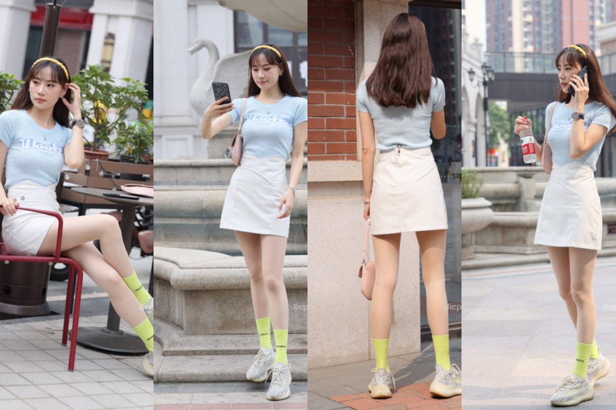 赵公子街拍作品●运动鞋肉丝 【套图+视频】