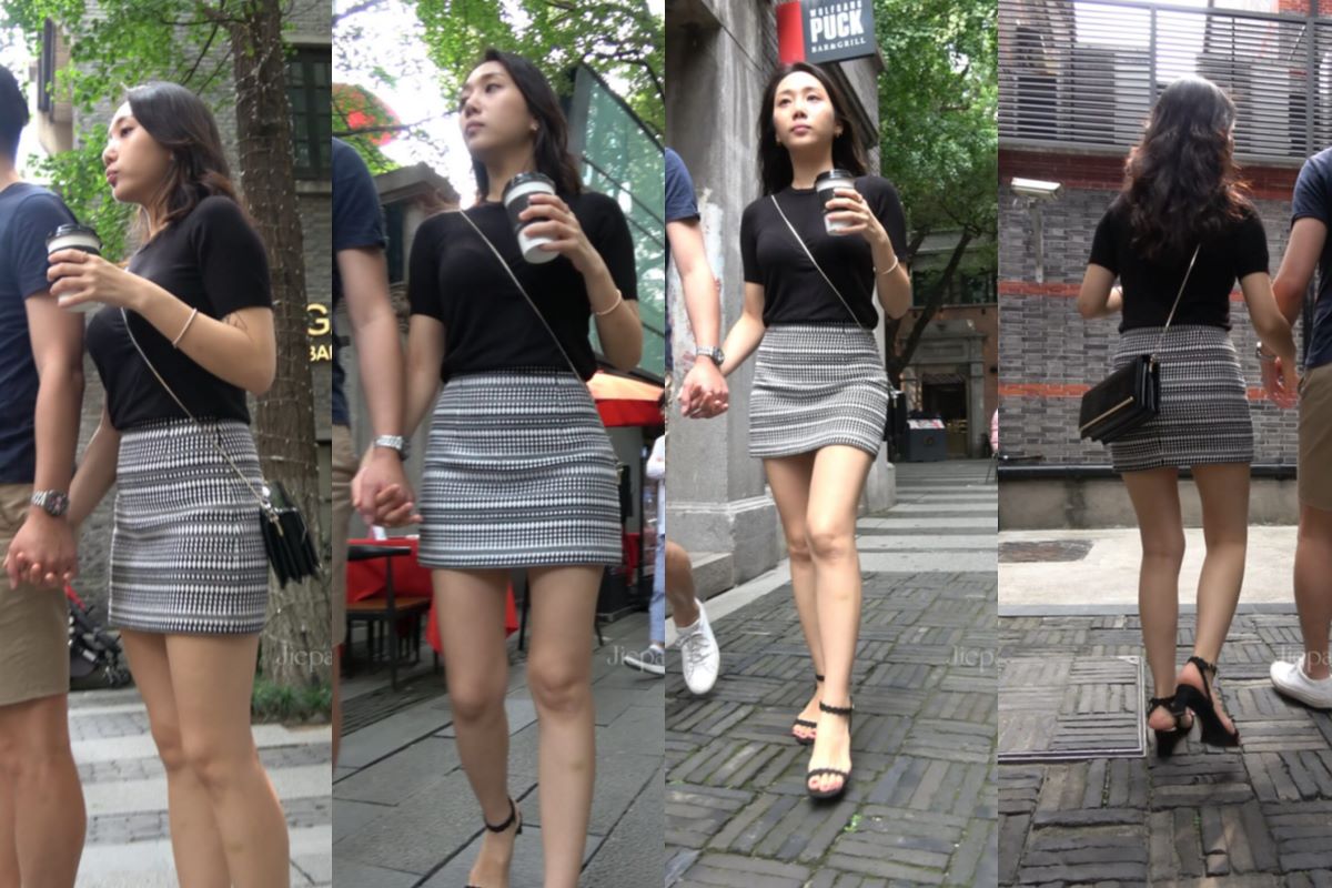 4K - 高腰包臀裙美姐 [2.09 GB/MP4]