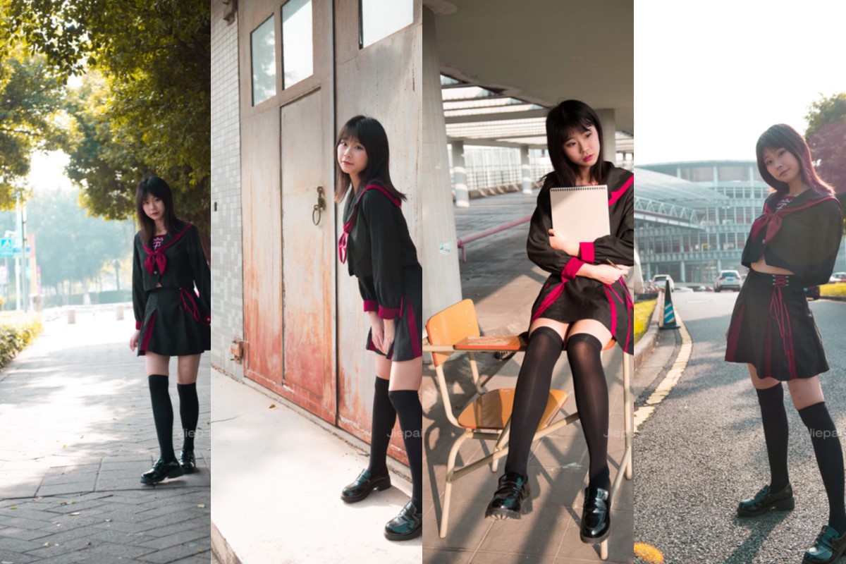 小透明DK模拍活力美术生JK美少女【套图+视频】