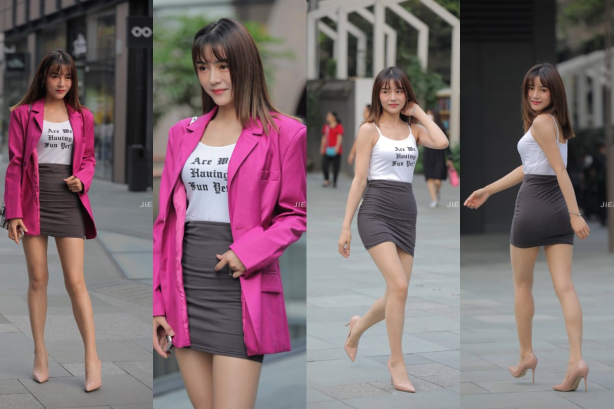 气质街拍美女 【套图+视频】