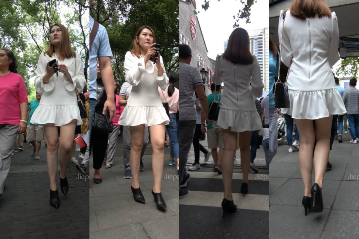 4K - 街拍美腿短裙美眉 [973 MB/MP4]