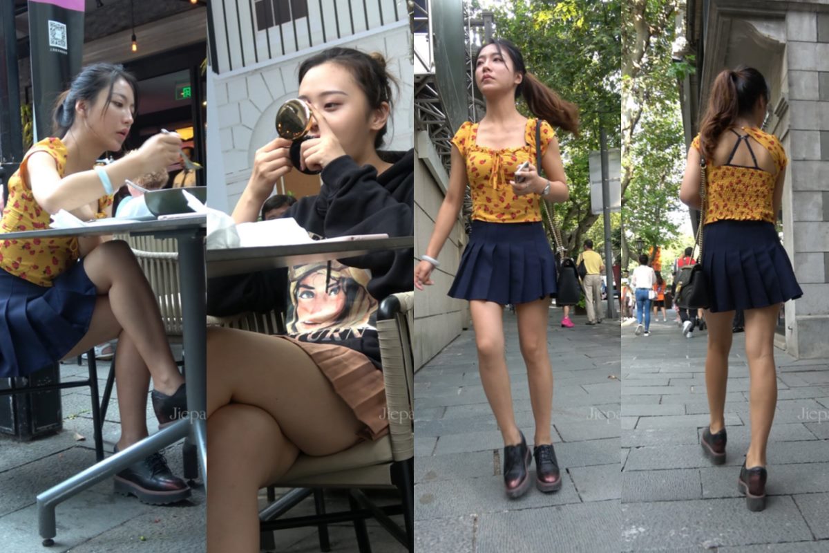 4K - 两位短裙姐妹的下午茶时间 [2.97 GB/MP4]