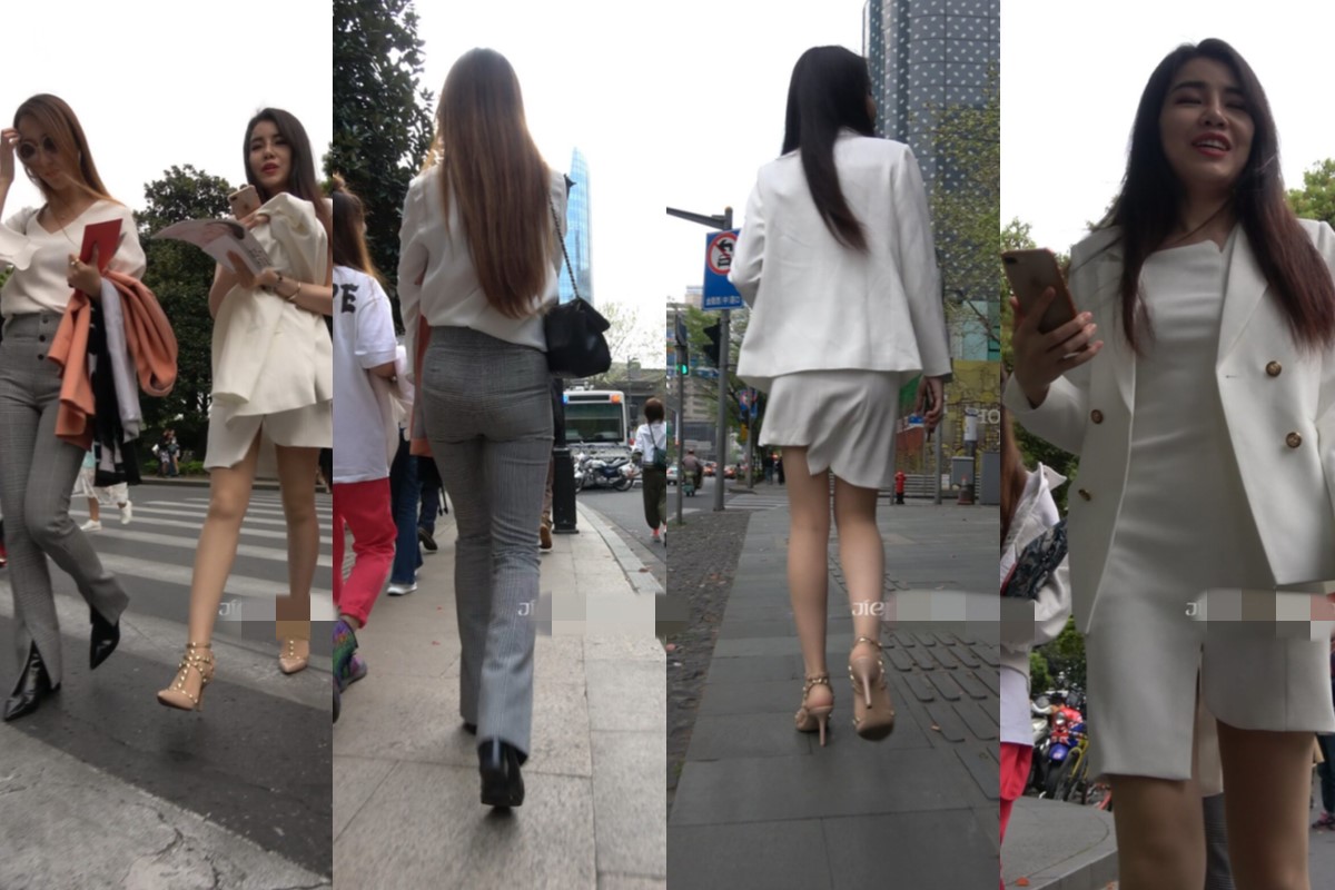 4K - 性感女神气质街拍长腿高跟美女 [2.30 GB/MP4]