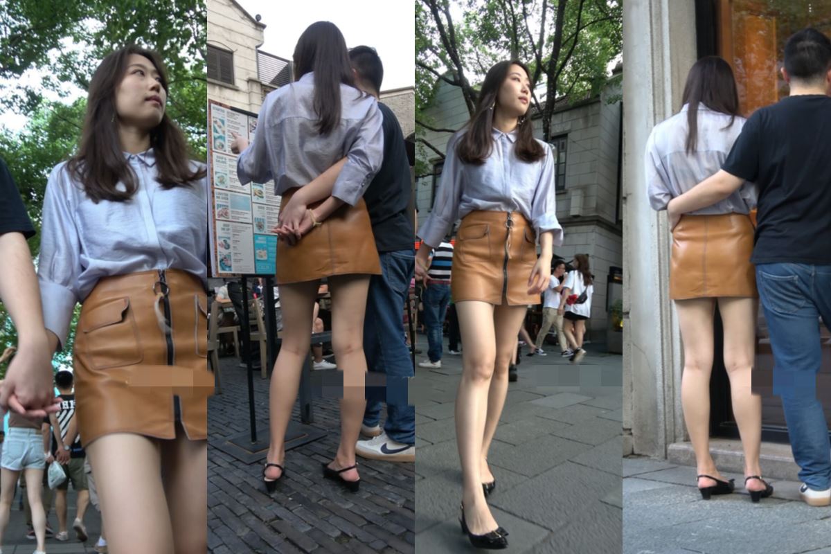 4K - 热恋中的皮短裙美眉 [2.46 GB/MP4]