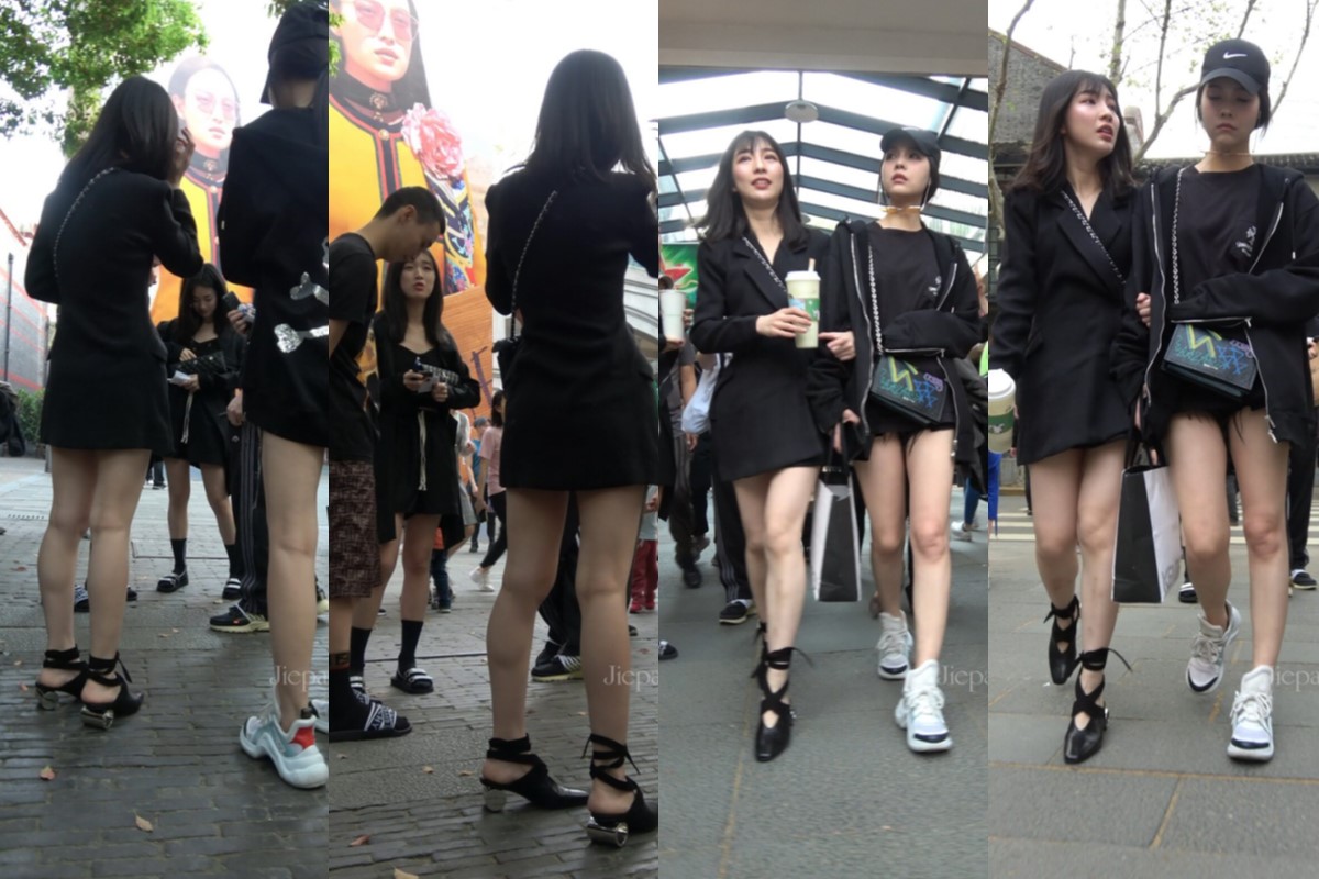 4K - 街拍小清新美女姐妹 [1.83 GB/MP4]