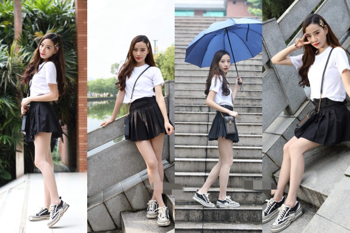 辉辉★赵师妹的闪亮肉丝美腿 【套图+视频】