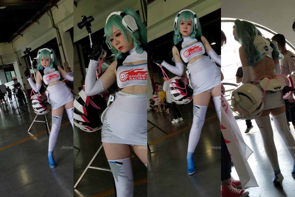 4K - 漫展的可爱cos小女孩 [699 MB/MP4]