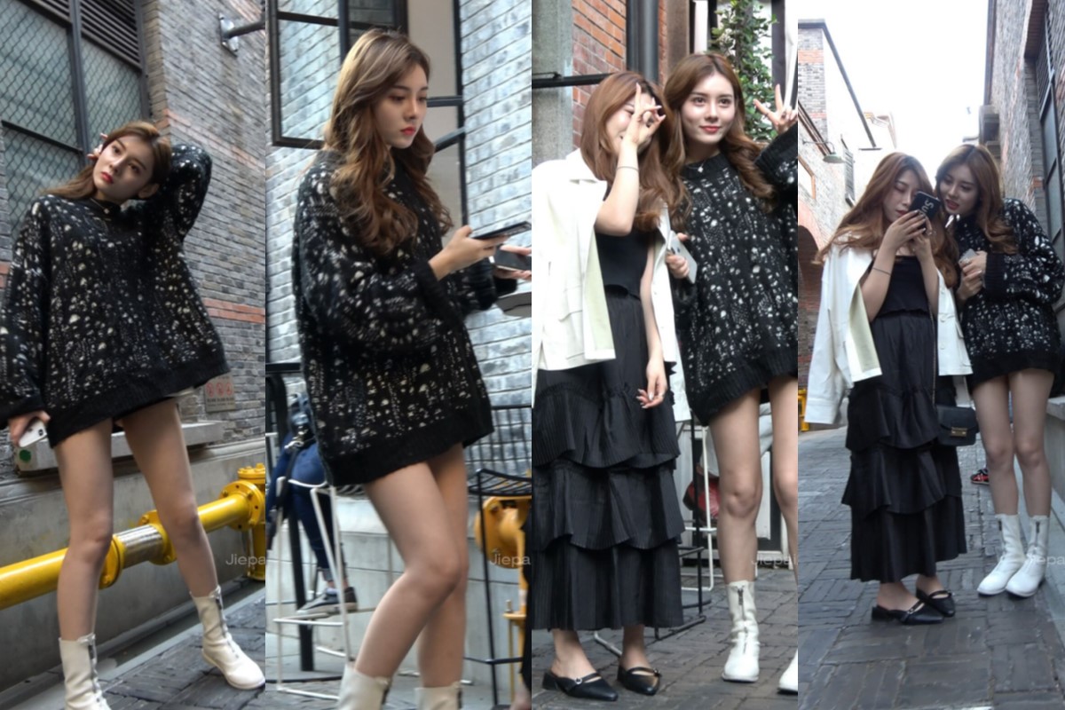 4K - 街拍时尚气质美女 [2.37 GB/MP4]