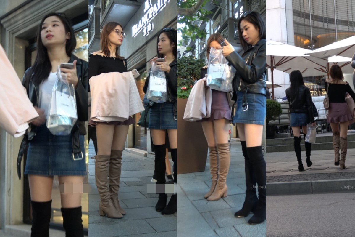 4K - 街头抓拍两位长靴美腿姐姐 [709 MB/MP4]