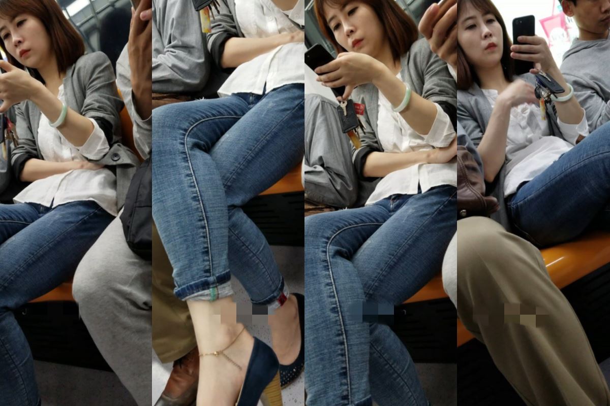 4K - 街拍牛仔裤高跟姐姐 [978 MB/MP4]