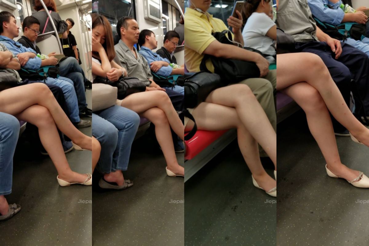 4K - 地铁上发呆的长腿苗条姑娘 [2.08 GB/MP4]