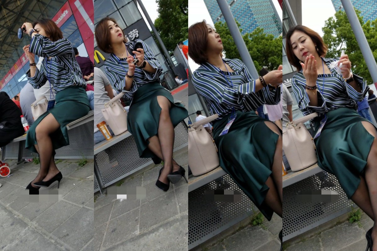 4K - 抓拍到在补妆的黑丝丰腴姐姐 [574 MB/MP4]