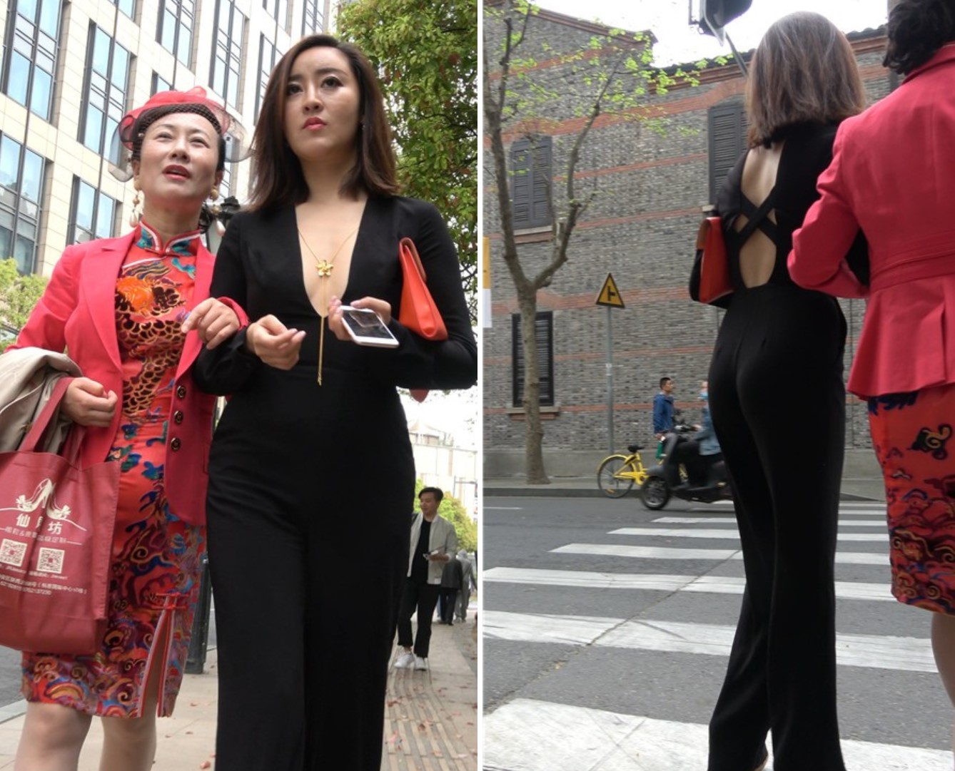 4k-低胸V领劲爆火辣身材的高挑黑衣性感女神 [1.81 GB]