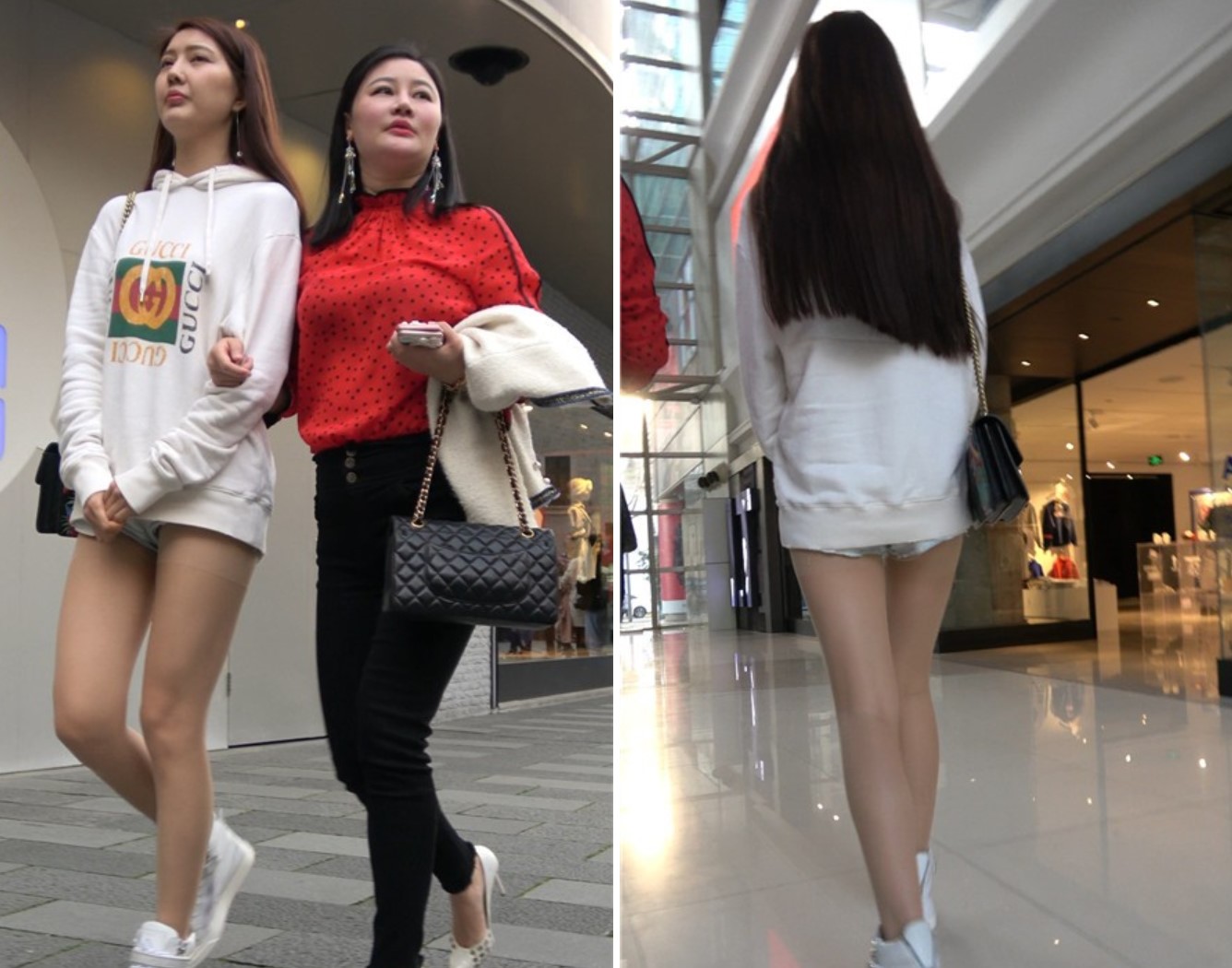 4k-街拍超短热裤丝袜美腿美丽小姐姐 [1.16 GB]