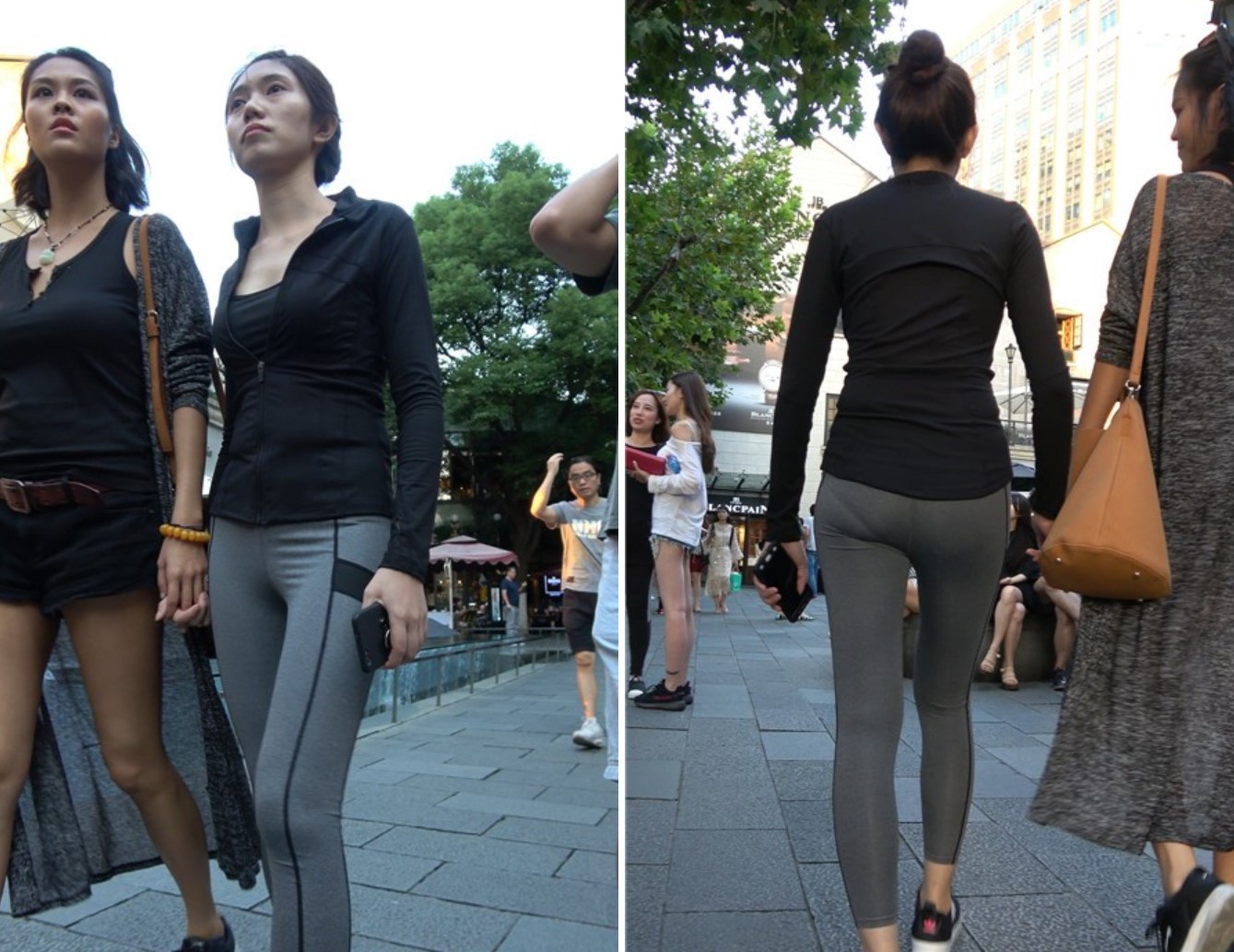 4k-灰色紧身弹力裤小清新街拍美女第二集 [2.24 GB]