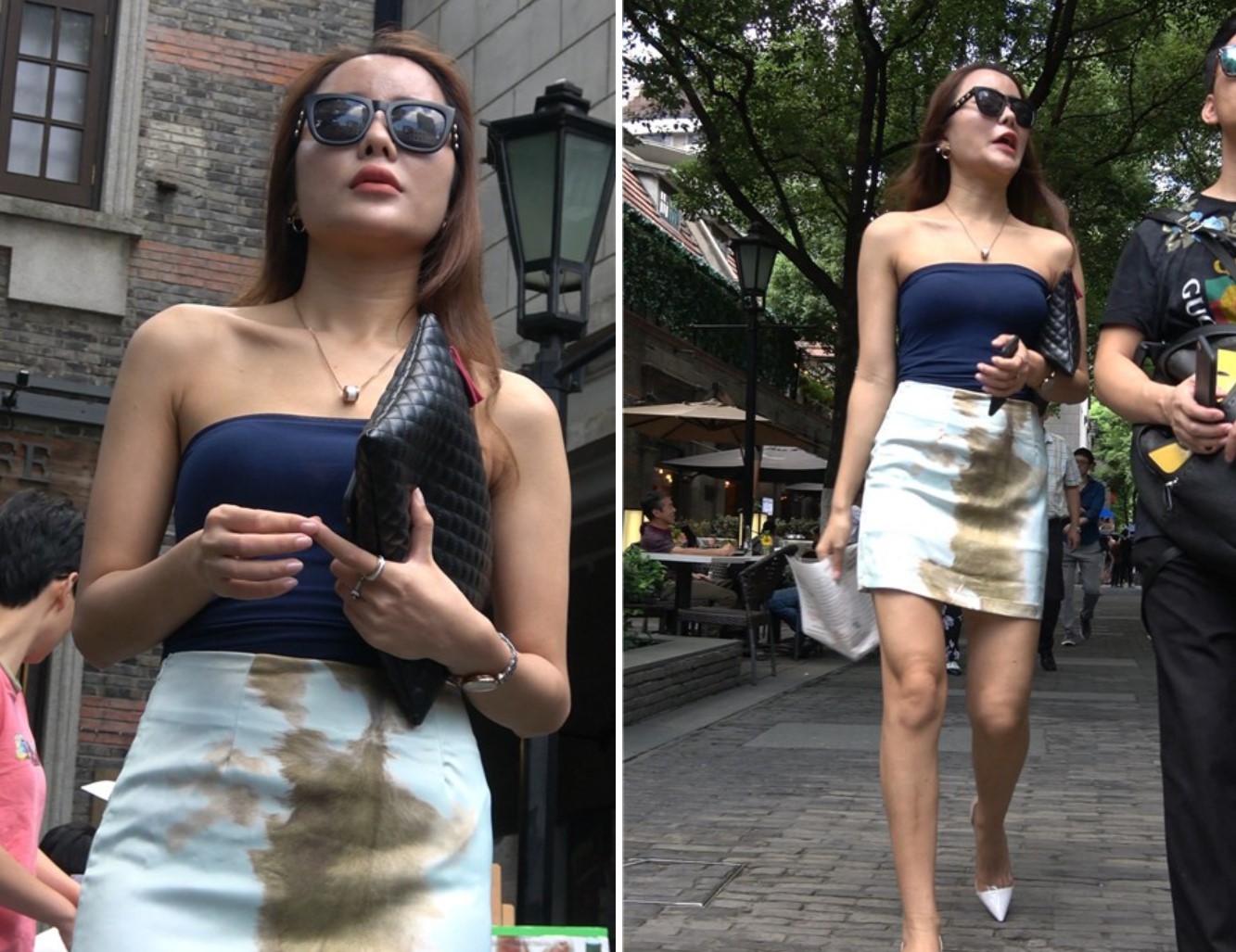 4k-超性感抹胸短裙米色高跟鞋美女第二集 [1.04 GB]