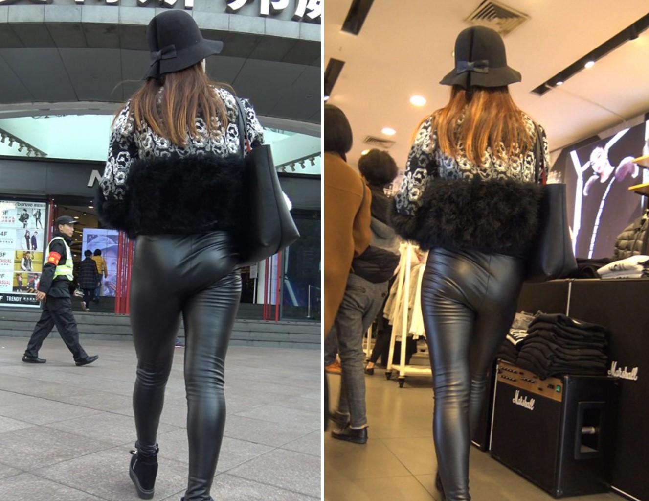 4k-美臀黑色紧身皮裤美女第二集 [1.14 GB]