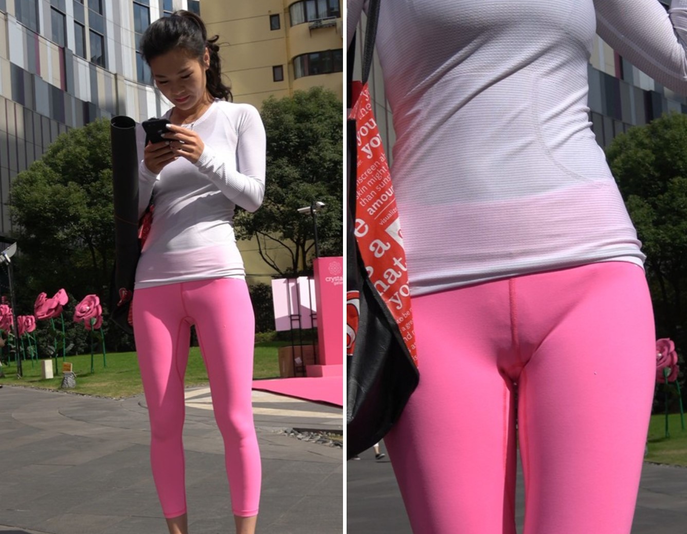 4k-超性感粉色紧身瑜伽裤曼妙身材女神第二集 [1.17 GB]