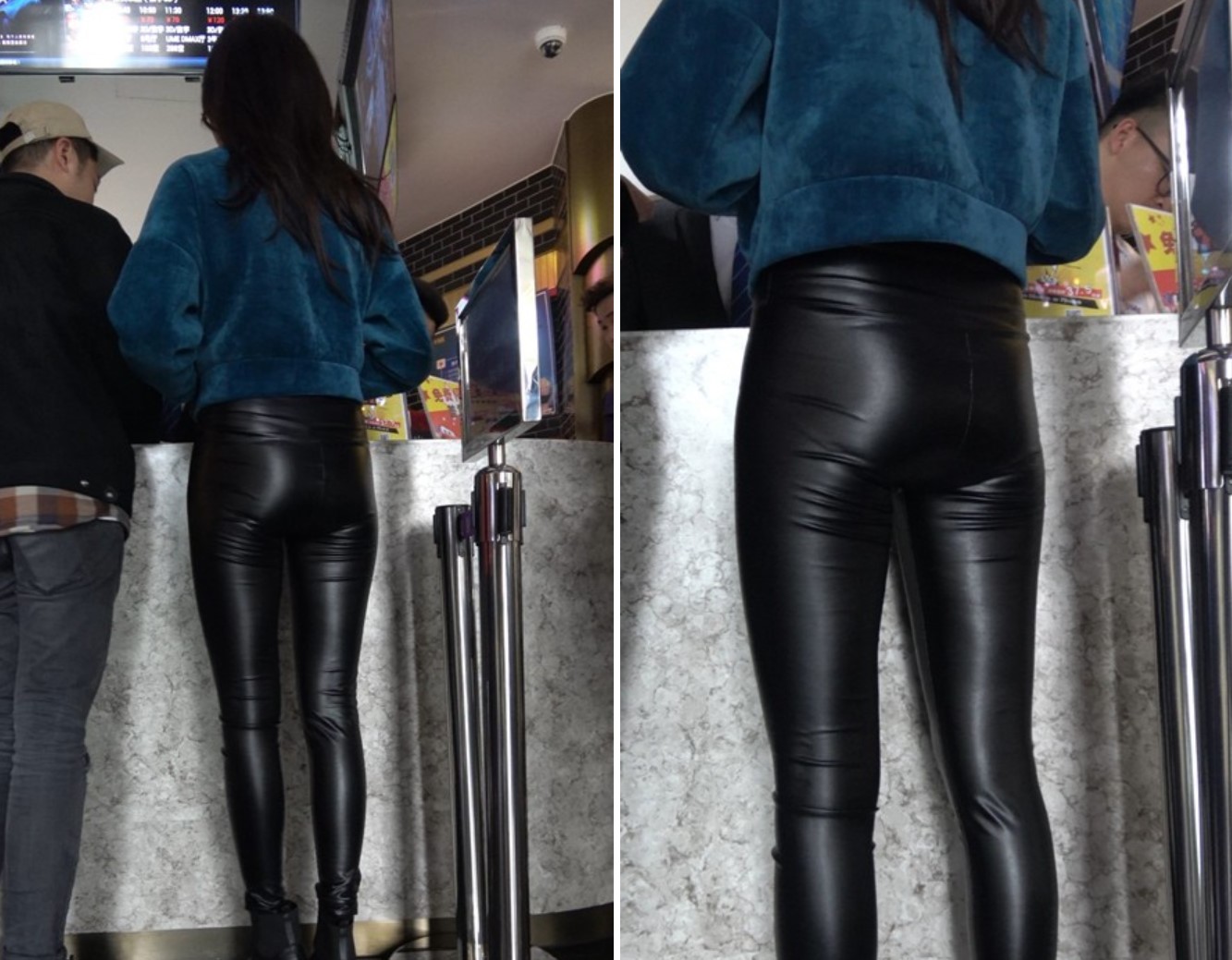 4k-极品身材街拍美臀皮裤女神第三集 [1.98 GB]